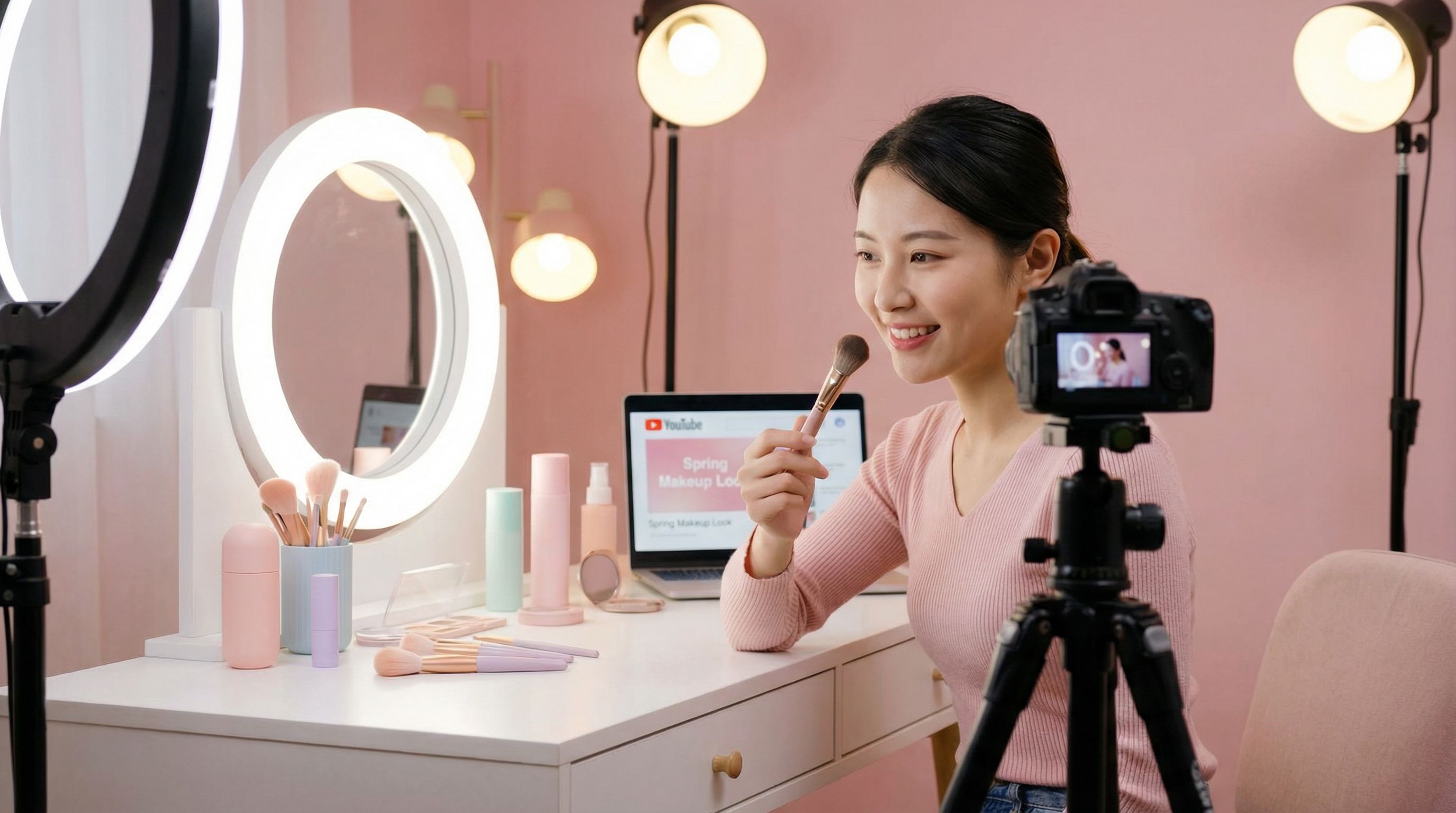 糖心vlog美妆视频教程